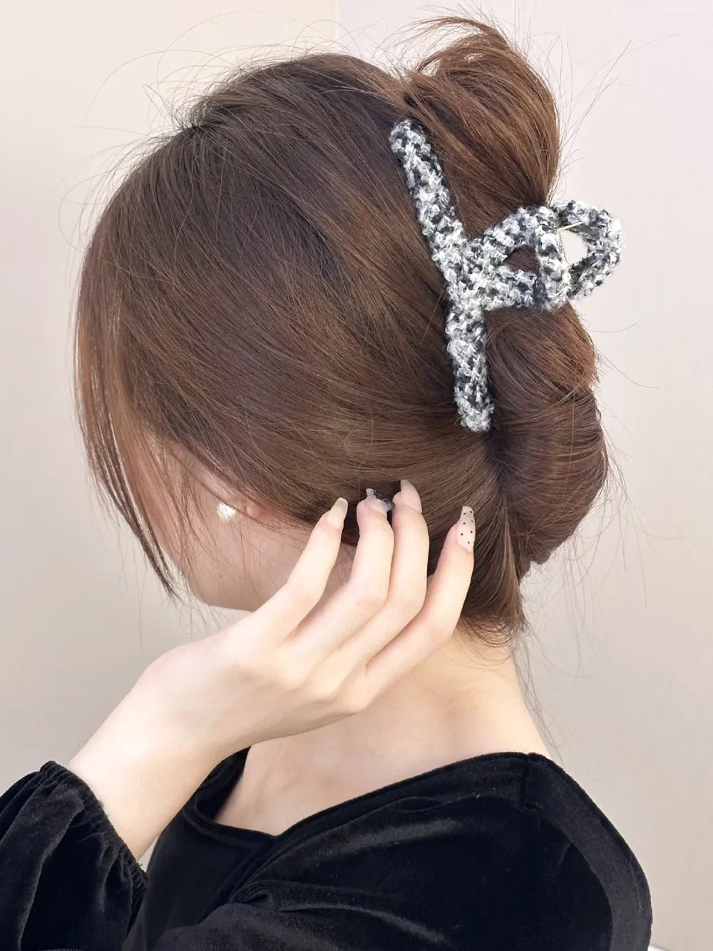 Contrast Hair Claw Clip - Korvel