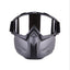 Men Women Ski Snowboard Snowmobile Goggles Snow Winter Windproof Skiing Glasses Motocross Sunglasses with Face Mask - Korvel