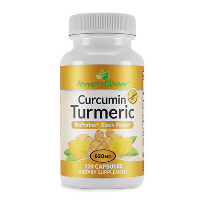 Harvest of Nature® Curcumin Turmeric – 650 MG – Capsules