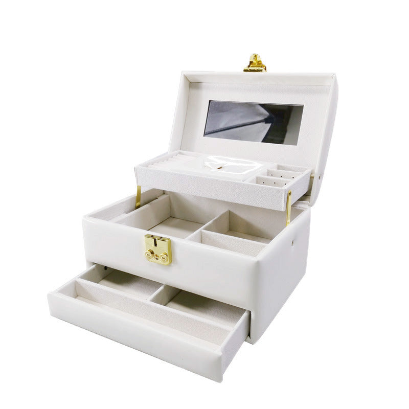 Portable Jewelry Box Organizer for Travel and Storage