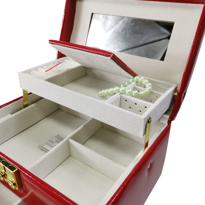 Portable Jewelry Box Organizer for Travel and Storage