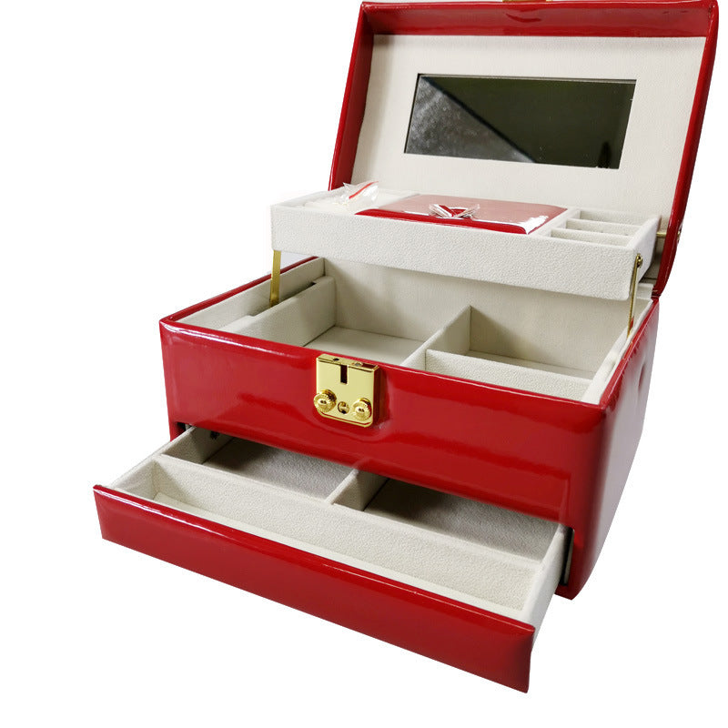 Portable Jewelry Box Organizer for Travel and Storage