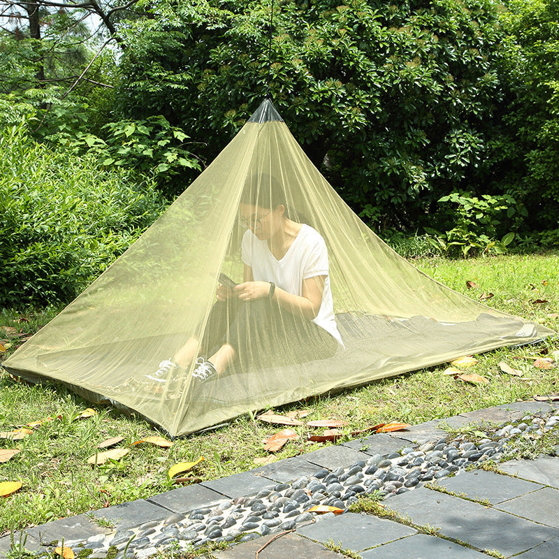 Tienda de Mosquito de Malla Plegable y Portátil para Camping