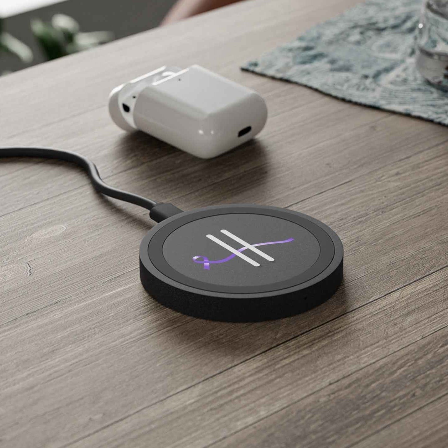 Pause & Power Wireless Charger - Epilepsy Awareness