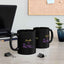 Breathe. Sip. Continue. Black Coffee Mug – Epilepsy Awareness