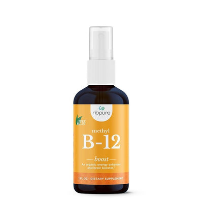 Spray de Méthyl B-12 Pur NB, 1 Fl Oz - Supplément Vitaminique Premium