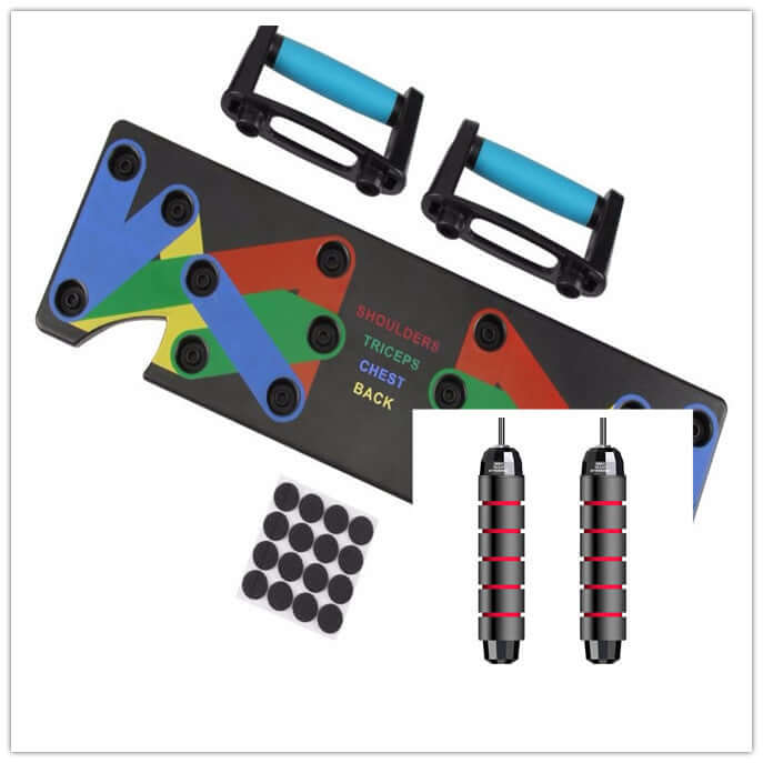 9-in-1 Push-Up Rack for Ultimate Bodybuilding and Fitness - Korvel