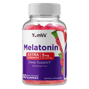 Yumvs Gélules de soutien au sommeil à la mélatonine extra forte - 5 mg