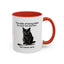 Charming Cat-Themed Accent Coffee Mug (11oz & 15oz) - Korvel