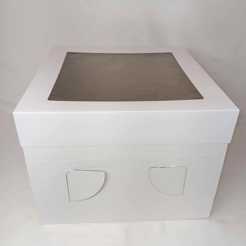 Adjustable Cake Transportation Box - 10" x 10" x 12" - Set of 3