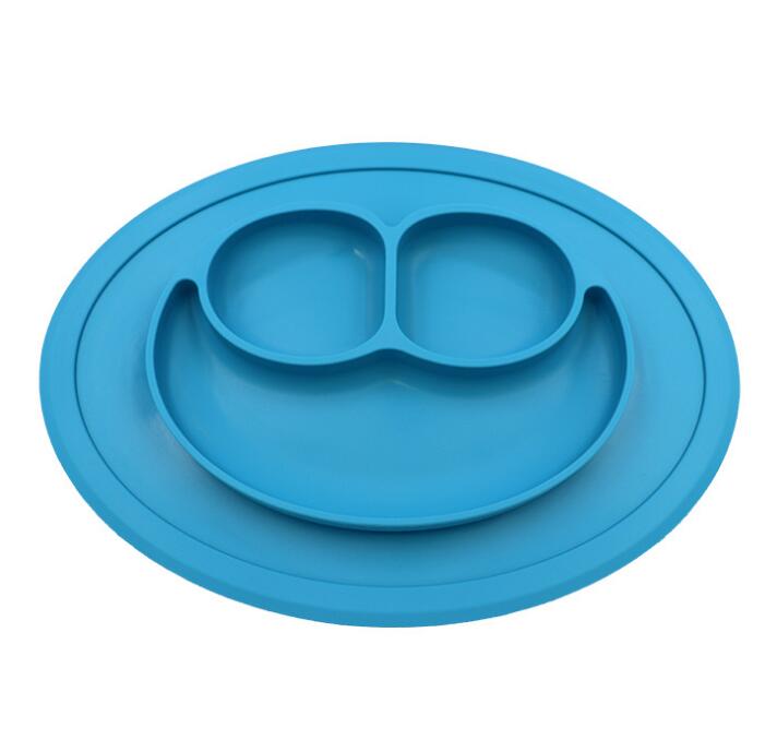 Silicone Material Baby Dining Plate - Korvel
