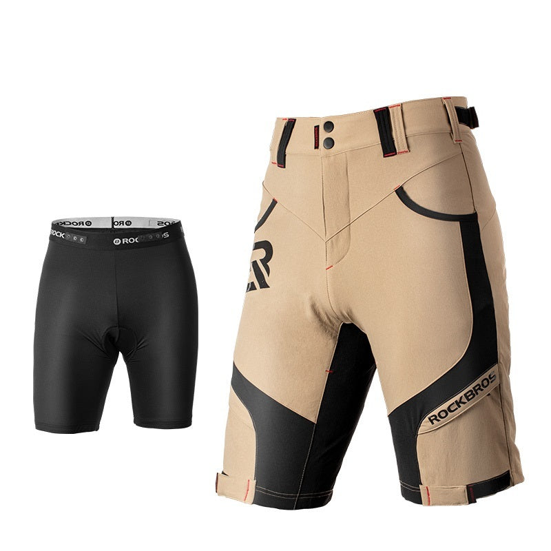 Shorts de cyclisme pour hommes en été, à séchage rapide
