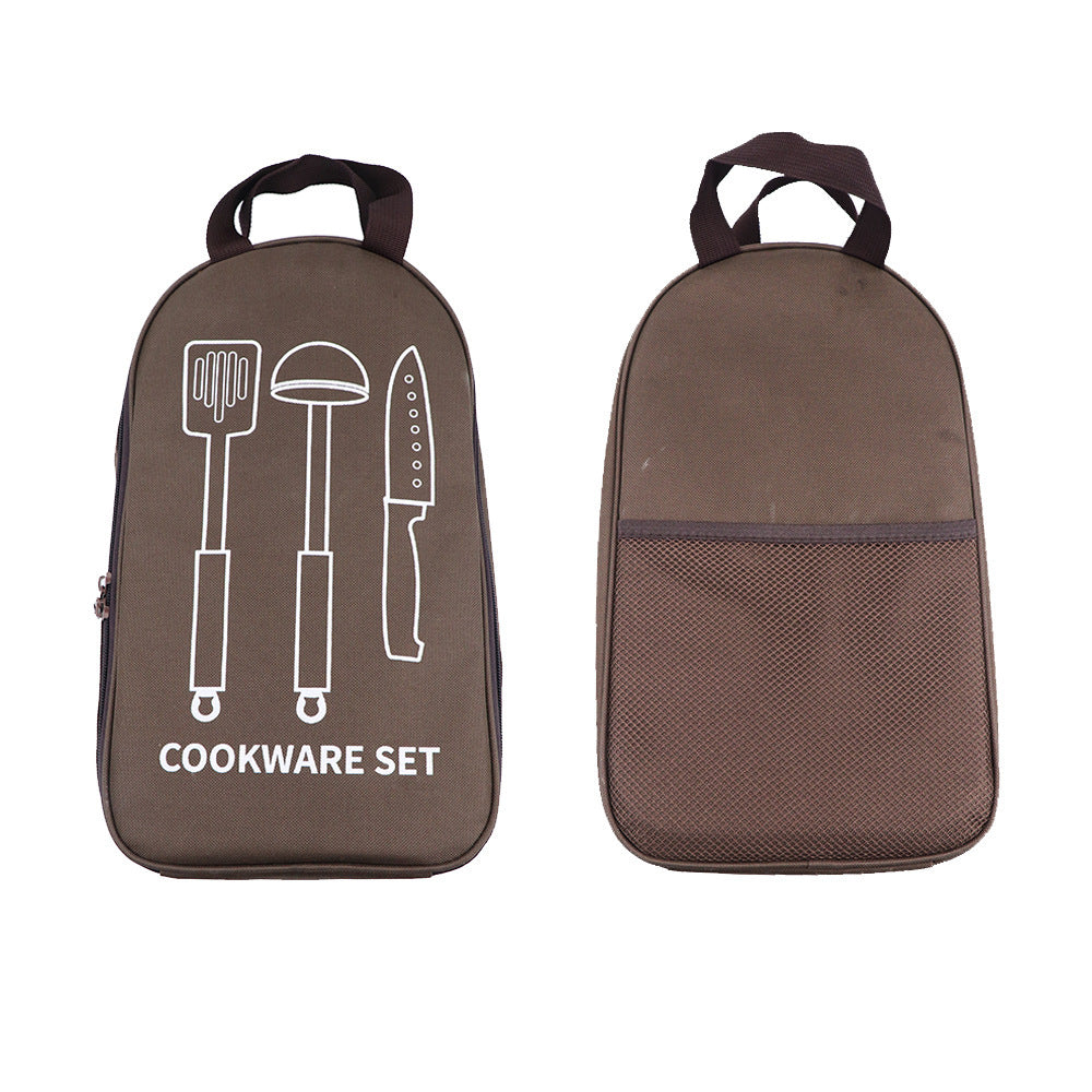 Portable Camping Cooking Utensils Organizer Bag