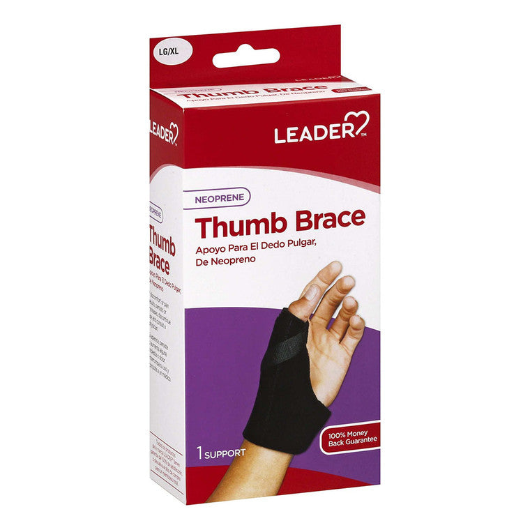 Support de pouce Spica Leader - Noir, Grand/Xlarge
