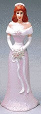 Bridesmaid Lavender Dress Figurines - 4.5" Tall, 12 Count