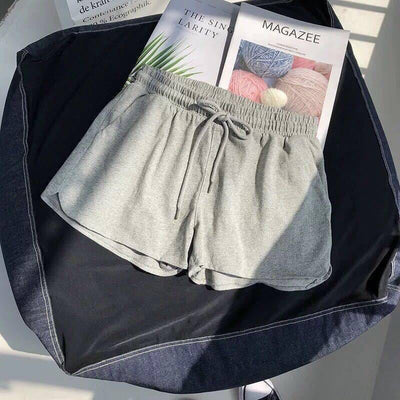 Shorts de sport pour femmes à taille haute et taille élastique