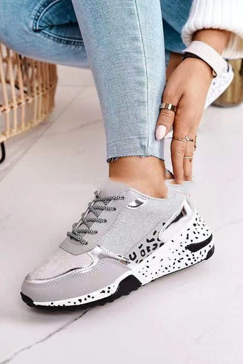 Women’s Lace-Up Platform Sneakers