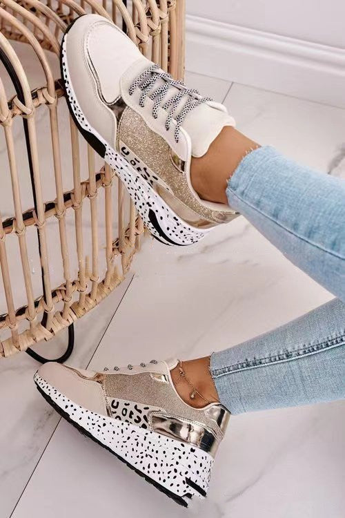 Women’s Lace-Up Platform Sneakers