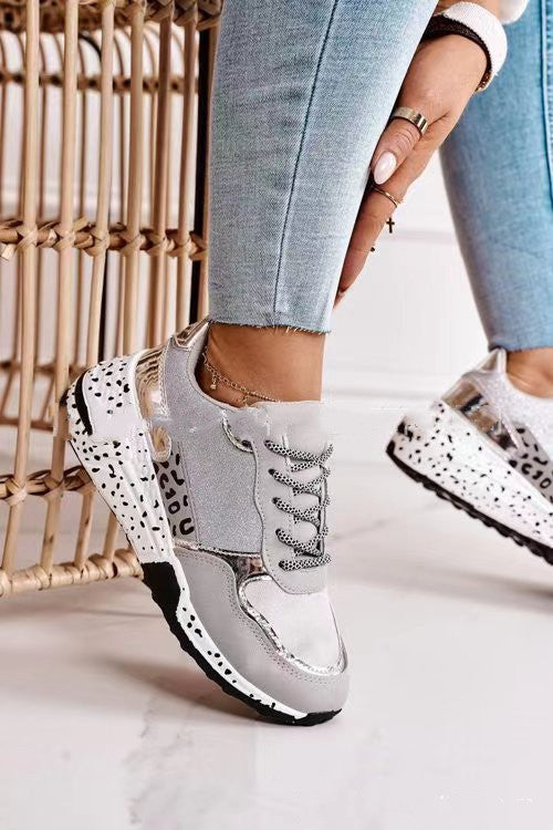 Women’s Lace-Up Platform Sneakers