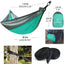 Portable Double Hammock - Durable Nylon for Outdoor Relaxation
