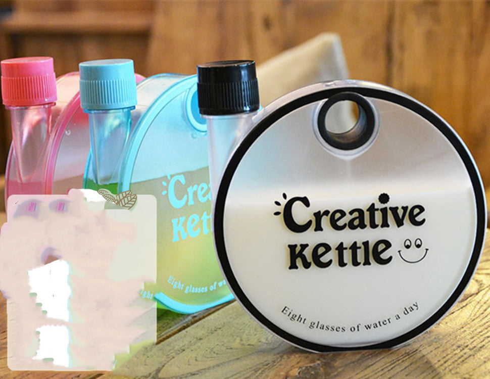 Botella de Agua Creativa Kettle - Bebida Elegante y Portátil