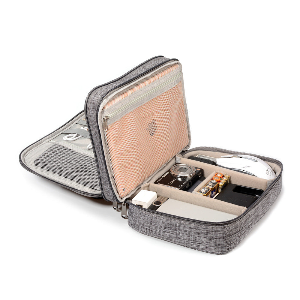 Sac d'organisation de câbles premium pour le voyage et l'électronique
