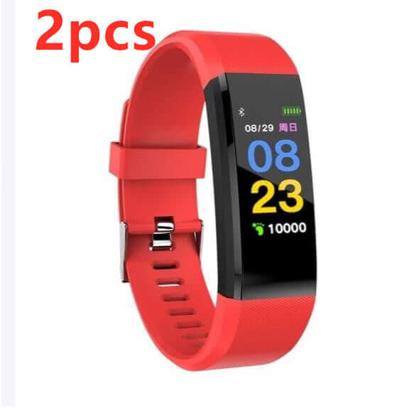 Advanced Smart Fitness Bracelet with Heart Rate Monitoring - Korvel
