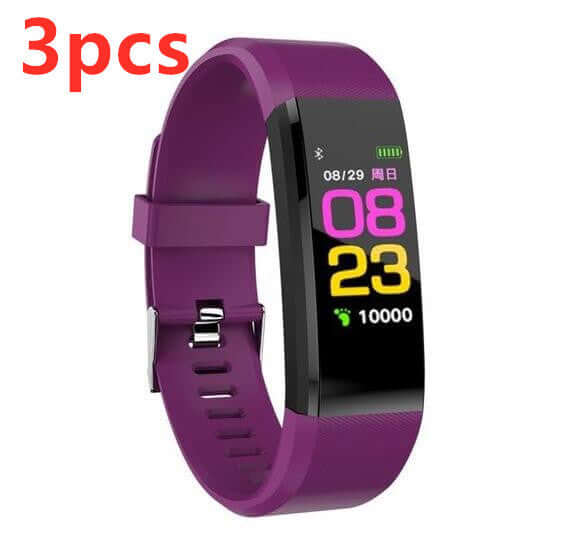 Advanced Smart Fitness Bracelet with Heart Rate Monitoring - Korvel