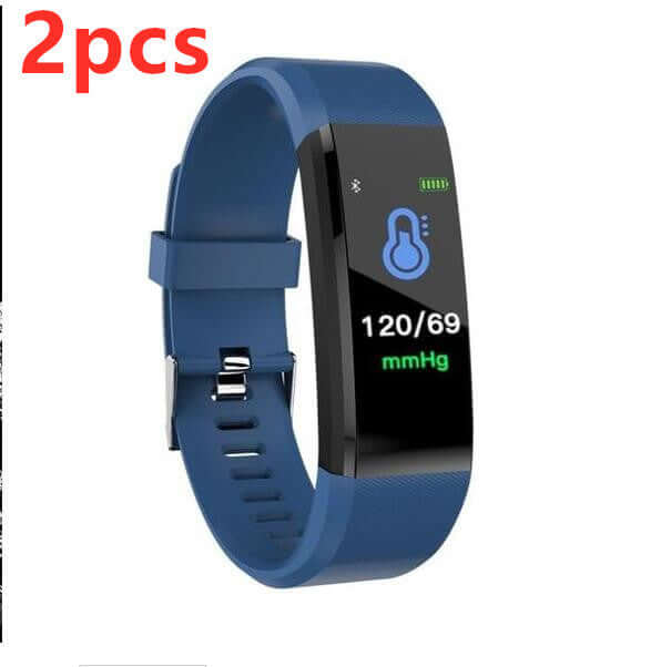 Advanced Smart Fitness Bracelet with Heart Rate Monitoring - Korvel