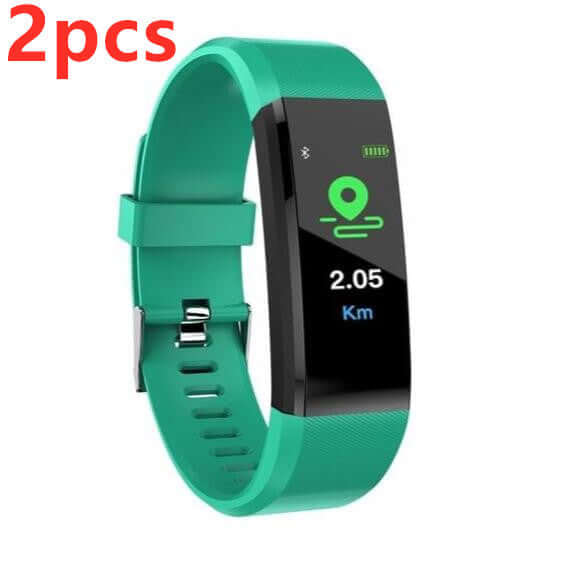 Advanced Smart Fitness Bracelet with Heart Rate Monitoring - Korvel