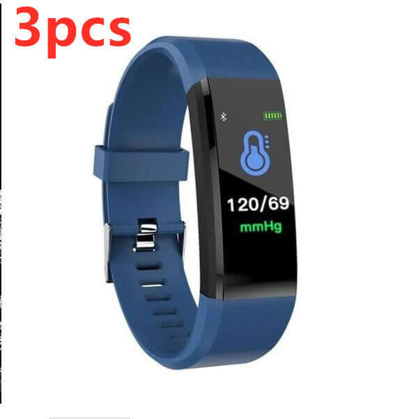 Advanced Smart Fitness Bracelet with Heart Rate Monitoring - Korvel