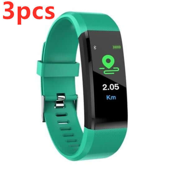 Advanced Smart Fitness Bracelet with Heart Rate Monitoring - Korvel