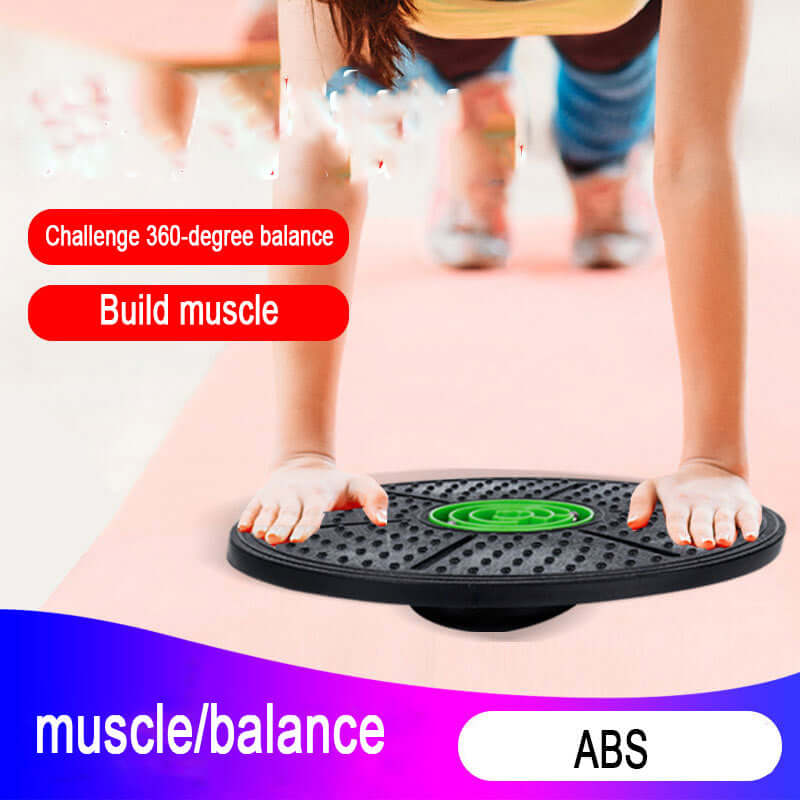 Versatile Yoga Balance Board Disc for Enhanced Stability Training - Korvel