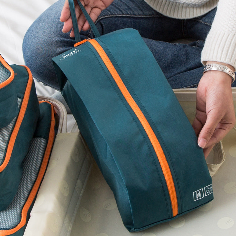 Ensemble de sacs de rangement de voyage imperméables - 7 pièces