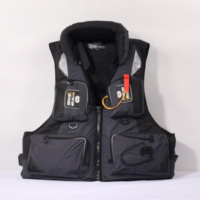 Multi-Function Sea Fishing Life Jacket with High Buoyancy