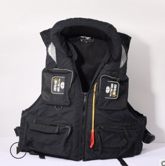 Gilet de sauvetage de pêche en mer multi-fonction avec haute flottabilité