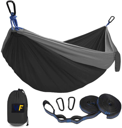 Premium Outdoor Camping Hammock - Durable Parachute Cloth