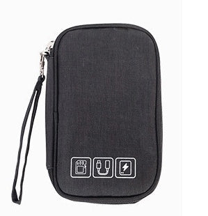 Portable Cable Organizer Bag for Travel & Home Storage