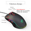 Souris de jeu filaire lumineuse - Précision et confort