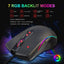 Souris de jeu filaire lumineuse - Précision et confort