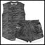 Ensemble de shorts de sport et débardeur à double couche premium