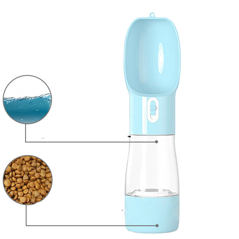 Bouteille d'eau portable pour chien - Distributeur de voyage léger
