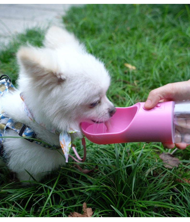 Bouteille d'eau portable pour chien - Distributeur de voyage léger