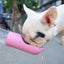 Bouteille d'eau portable pour chien - Distributeur de voyage léger