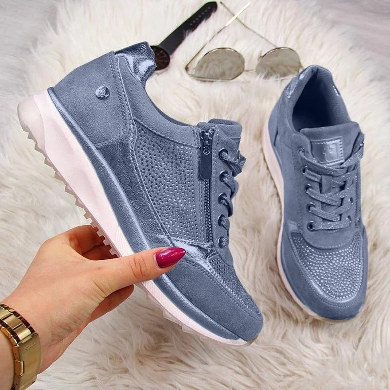 Thick-Soled Casual Sneakers for Women