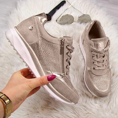 Thick-Soled Casual Sneakers for Women