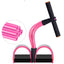 Premium Natural Latex Resistance Bands with Foot Pedal for Total Body Workout - Korvel