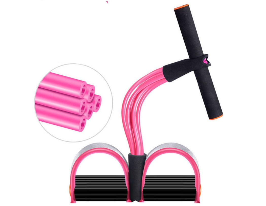 Corde élastique à pédale en latex naturel pour le fitness
