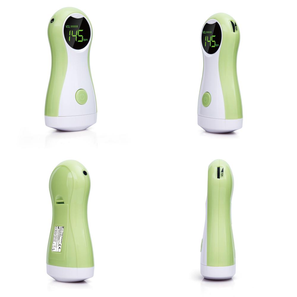 Yongrow Fetal Doppler Baby Monitor LCD Display Portable Baby Heart Rate Monitor With Earphone YK-90C For Pregnant Women - Korvel