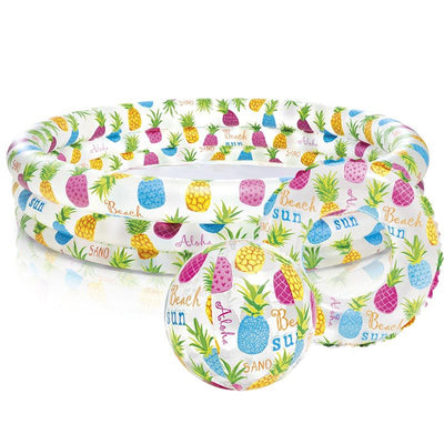 Inflatable Ocean Ball Pool Set for Kids
